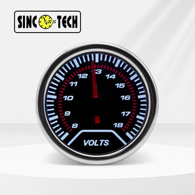 Car 6147T Pointer 52mm Voltmeter Gauge Auto Mobile Meter Display Πλαστική
